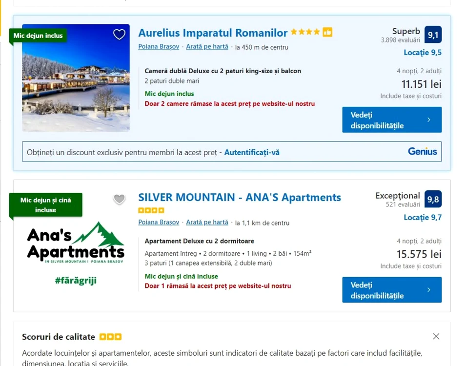 poiana brasov oferte rev