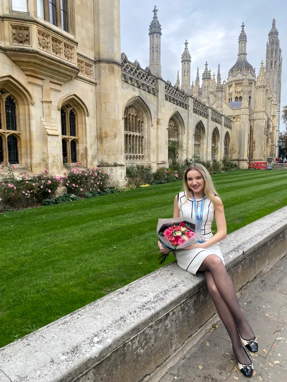 Lisa-Maria Tănase și-a făcut doctoratul la Cambridge. FOTO: Arhivă personală  