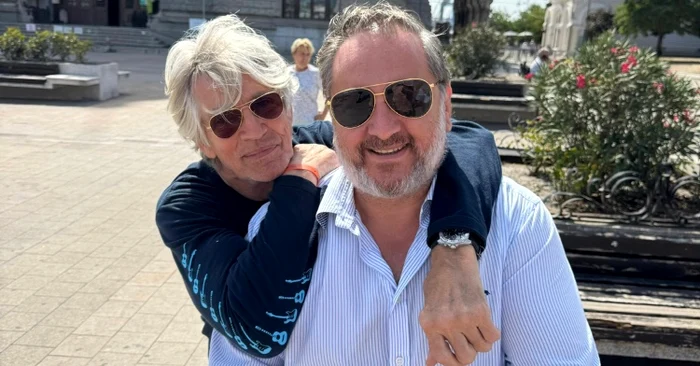 Eric Roberts și Edi Irimia, prieteni la cataramă foto: Click!