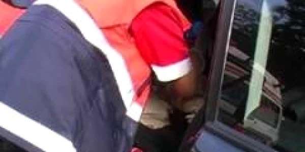 Conducătorul auto a fost resuscitat, dar fără nicio şansă