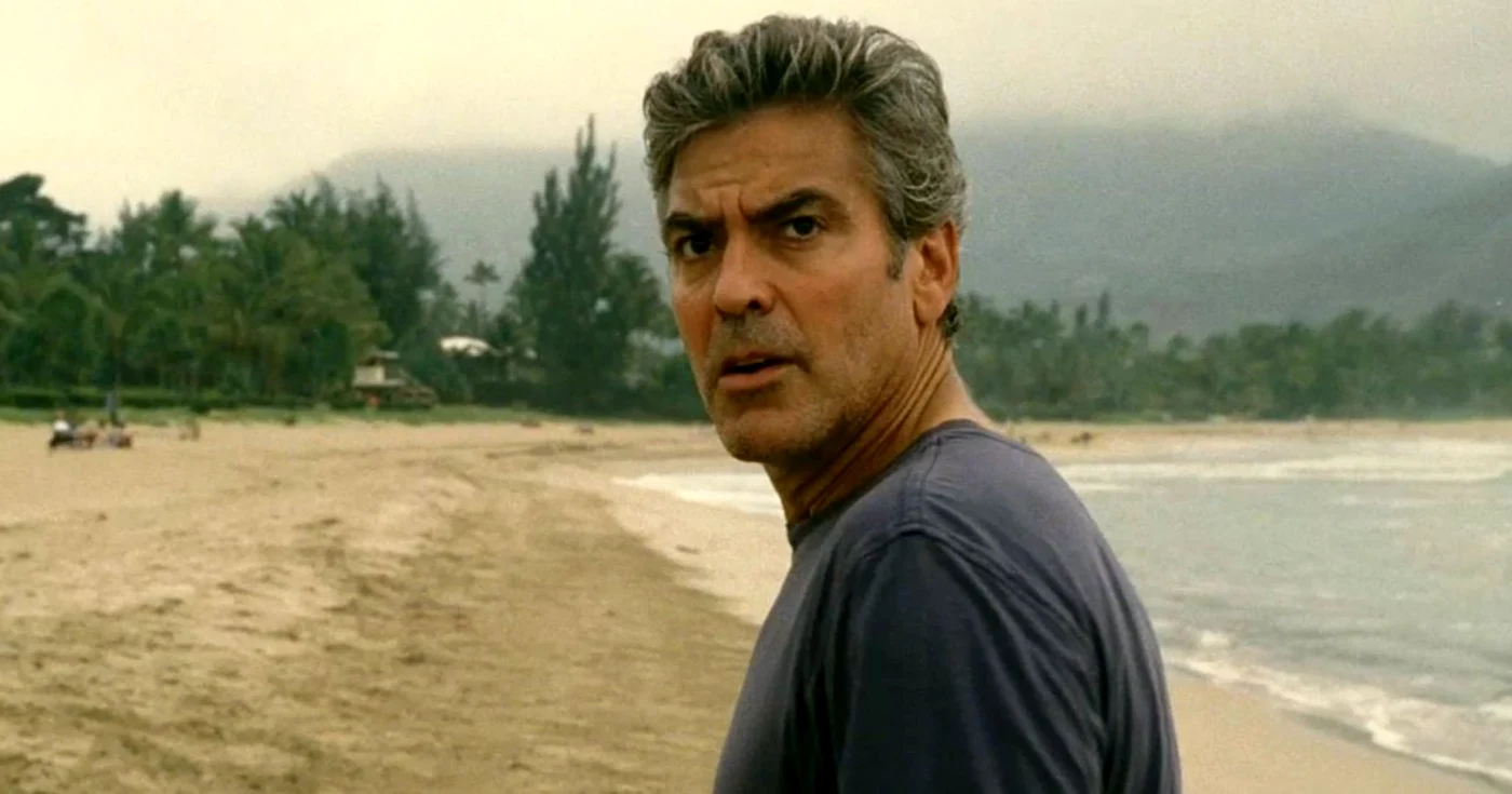 George Clooney, în „Descendenţii“