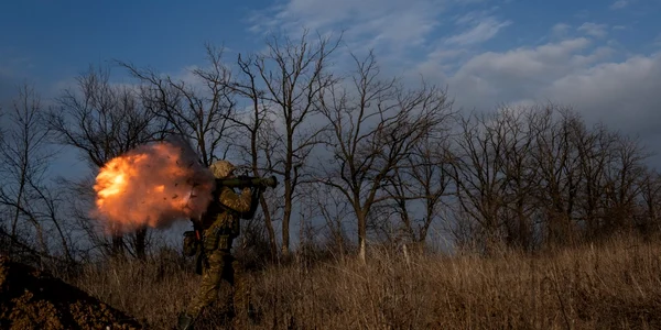 Soldat ucrainean în Bahmut FOTO Profimedia