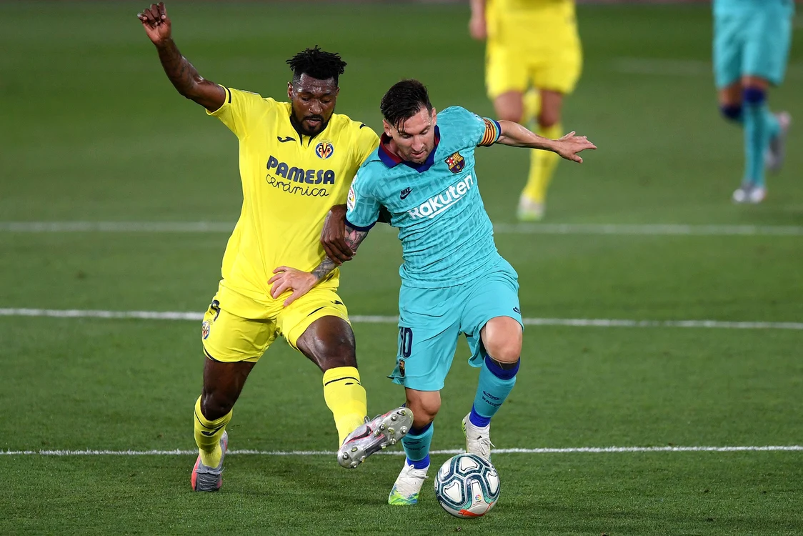 
    Lionel Messi a avut o evoluție convingătoare în meciul cu VillarrealFoto: Guliver / GettyImages  