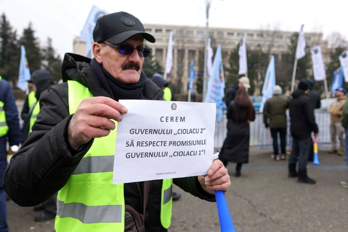 Restricții de trafic în Capitală, pentru protestul sindicaliștilor/FOTO: Inquam photos