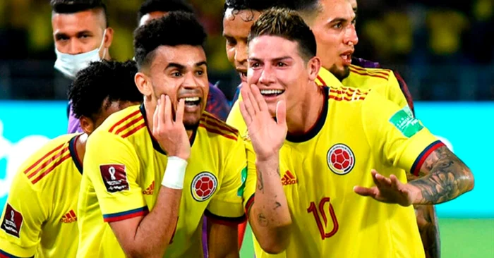 Columbienii Luiz Diaz și James Rodriguez s-au distrat în amicalul cu România