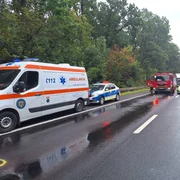Accident pe A1