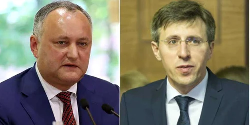 Igor Dodon si Dorin Chirtoaca