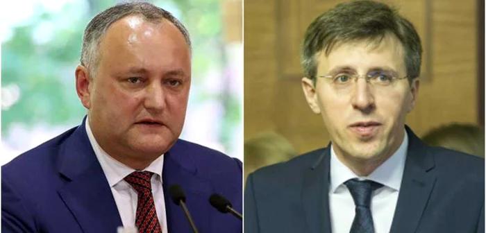 Igor Dodon si Dorin Chirtoaca