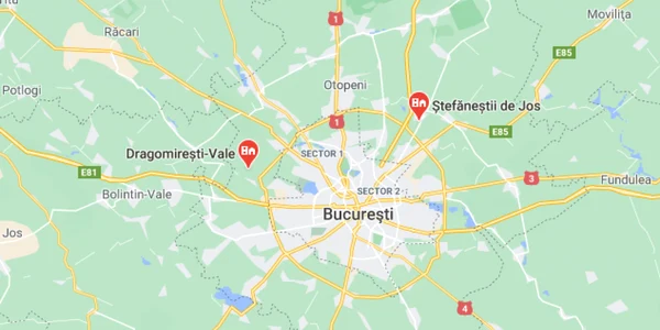 harta centura bucuresti