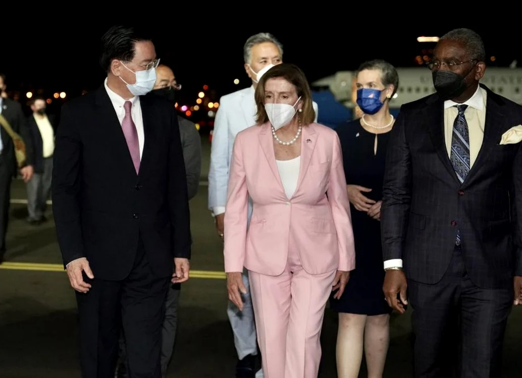 Nancy Pelosi în Taiwan FOTO EPA EFE