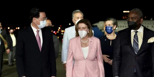 Nancy Pelosi la Taipei FOTO EPA-EFE