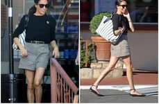 Meghan Markle în pantaloni scurți prin Montecito, Foto Profimedia (1) jpg