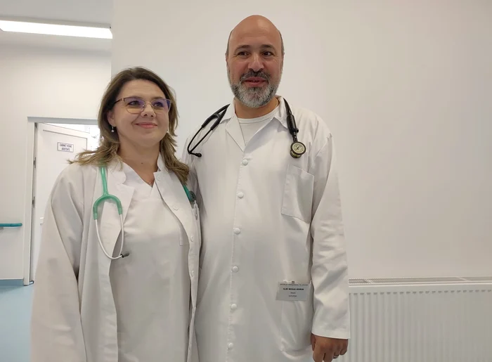Medicii Lăcrămioara și Mihai Ilie FOTO: C. Mazilu