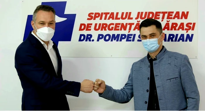 Se deschide drumul parteneriatelor străine la spitalul din Călăraşi FOTO Facebook/B.M.