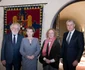 Majestatea Sa Margareta, profesorul Anton Zeilinger, laureat al Premiului Nobel pentru Fizică, soția sa, Elizabeth Zeilinger, și Principele Radu. FOTO: Daniel Angelescu, Casa Majestății Sale