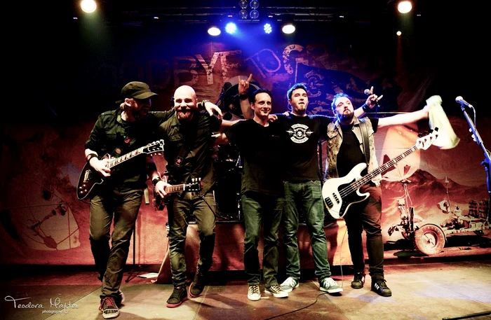 Trupa Goodbye to Gravity concerta în clubul Colectiv în noaptea tragedieifoto: Arhiva Personală