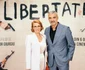 Monica Davidescu și Aurelian Temișan la premiera Libertate