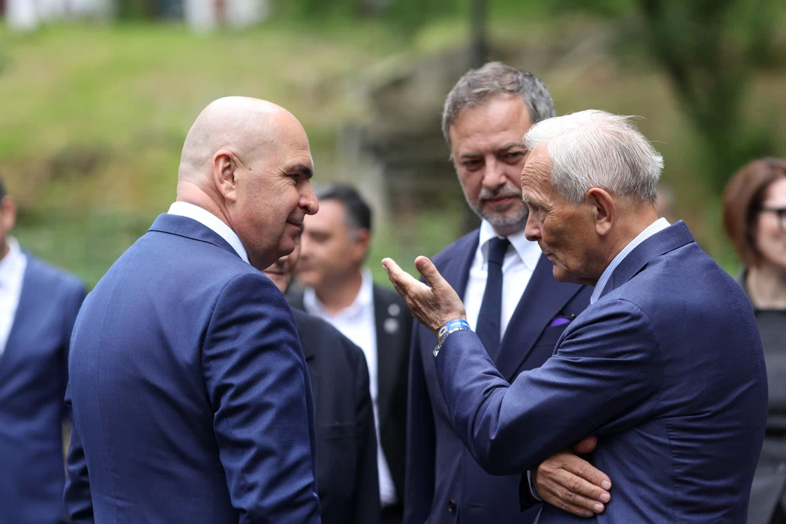 Ilie Bolojan și Theodor Stolojan. FOTO: Inquam Photos / George Călin