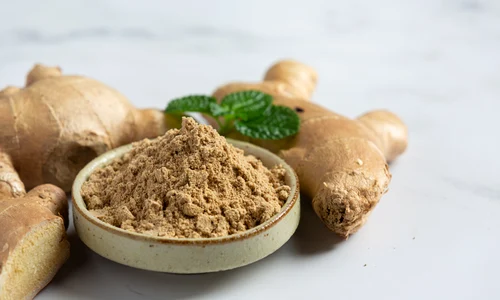ginger root ginger powder table jpg