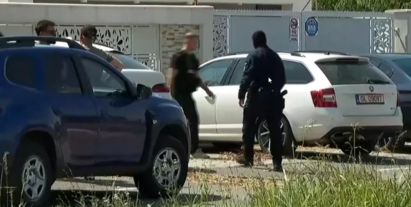Poliţiştii au făcut zeci de percheziţii la membrii clanului Buricea. FOTO: captură video TVR