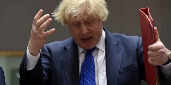 Borsi Johnson FOTO AFP 