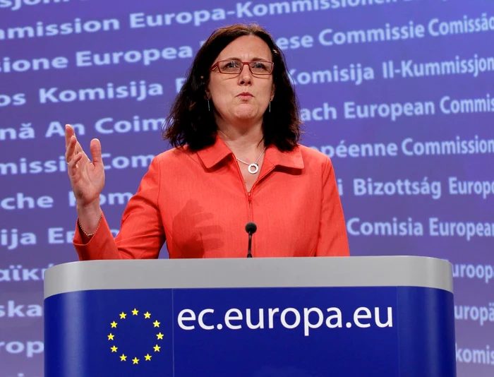 Comisarul pentru Afaceri Interne Cecilia Malmstrom