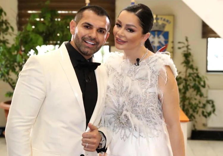 Florin Pastramă o răsfață pe Brigitte, după marea împăcare Foto: Arhivă