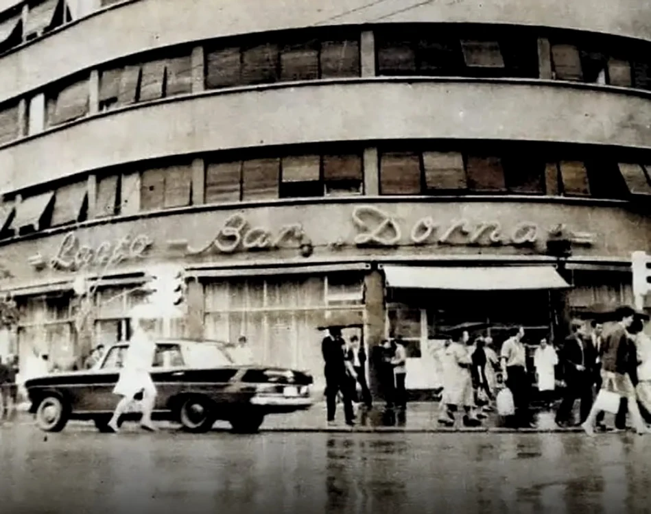 Lactobarul de pe bulevardul Magheru în 1969 FOTO Bucuresteanul.ro