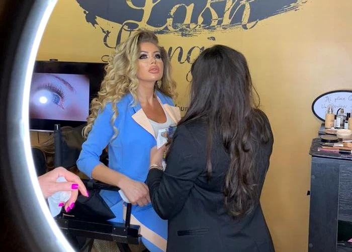 Roxana Vaşniuc şi-a aplicat machiajul după tratamentul BB GlowFoto: arhivă personală