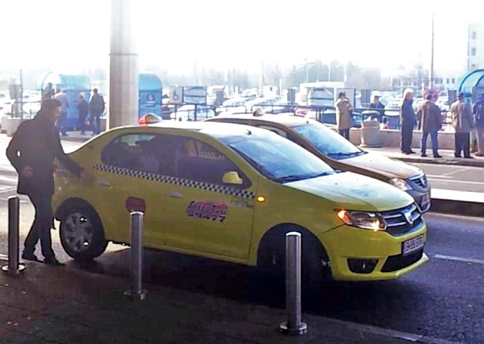 Mara a fost surprins când cobora din taxi la aeroport