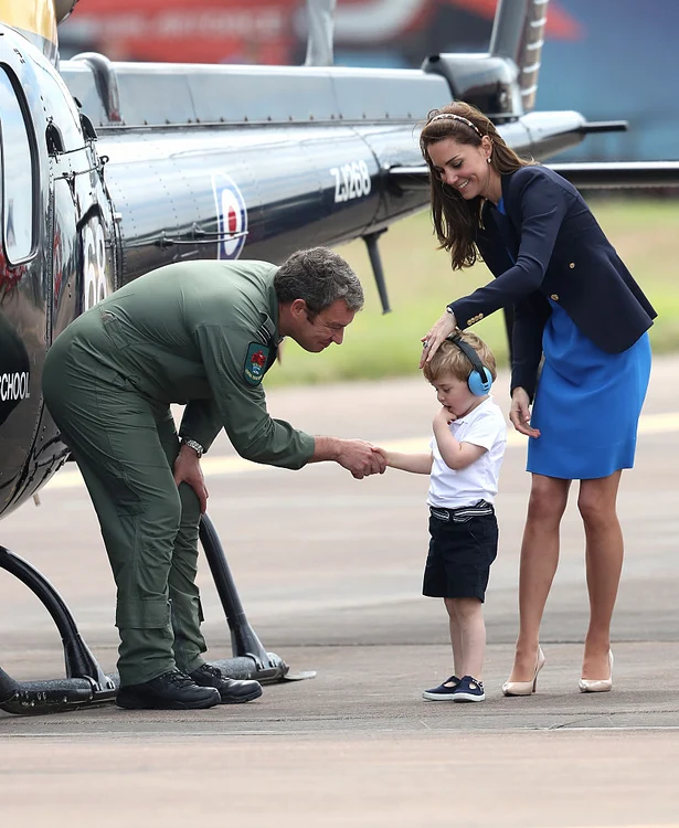 The Duke & Duchess Of Cambridge Visit The Royal International Air Tattoo jpeg
