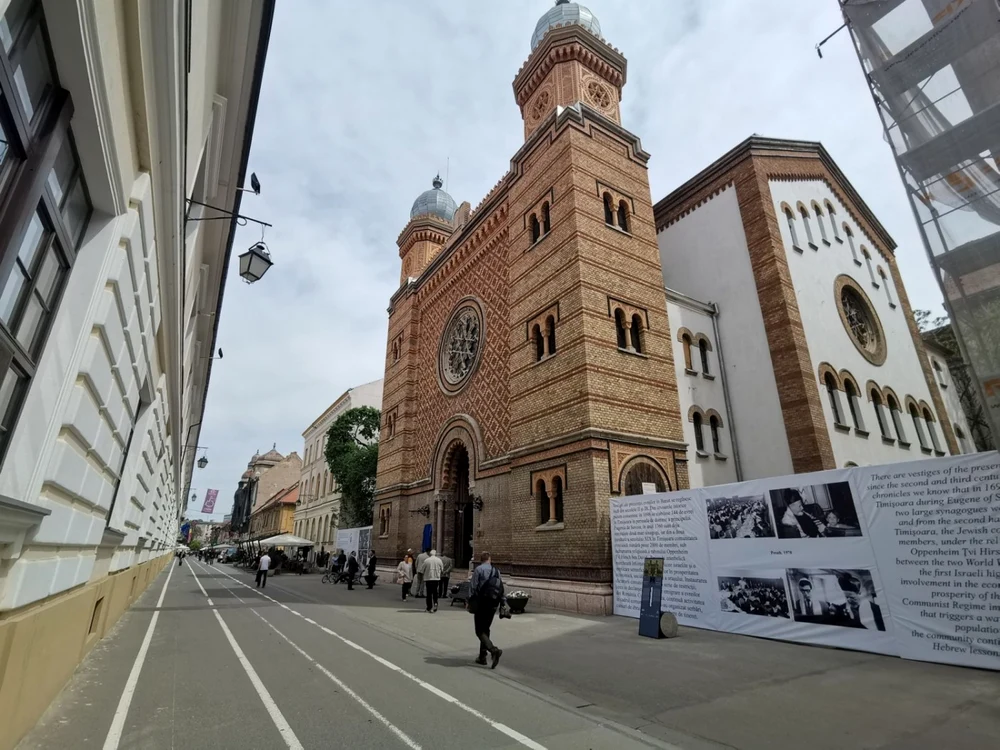 Reinaugurarea Sinagogii Cetate din Timişoara FOTO Ş.Both