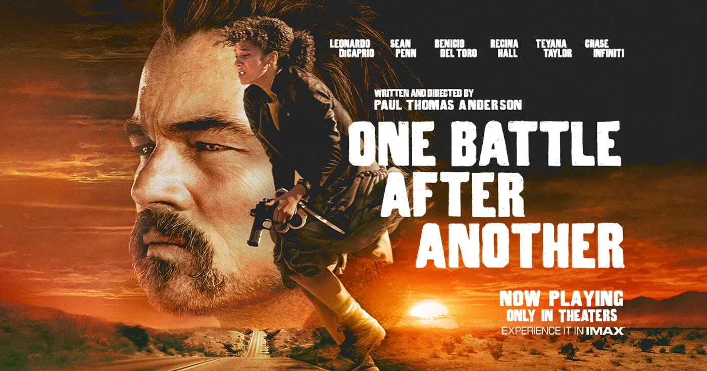 Afișul oficial ,,One Battle After Another", regizat de Paul Thomas Anderson