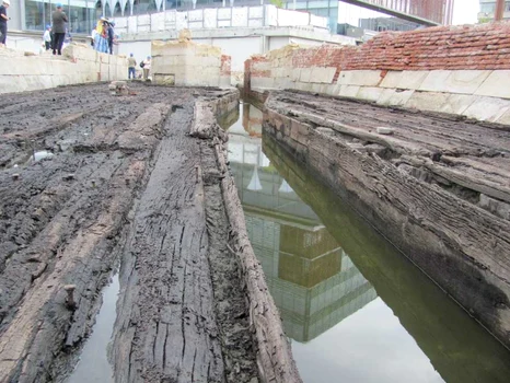 Descoperire arheologică City Business Centre Timişoara Foto