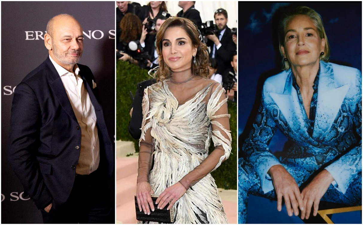 Toni Scervino,artizanul ținutelor fine, purtate și de Regina Rania și Sharon Stone.FOTO:Getty Images