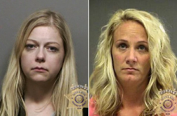 
    Brett Robinson (33 de ani) și Jill Curry (39 de ani) au făcut sex cu un deținut al penitenciarului la care lucraufoto: Wyandotte County Sheriff's Office  