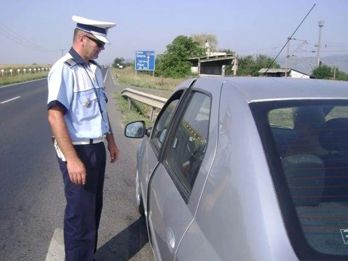 Șoferul vitezoman a fost prins pe un drum național circulând cu 194 km/h