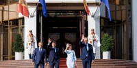 Maia Sandu Emanuel Macron Donald Tusk Merz FOTO Presedinte md jpg
