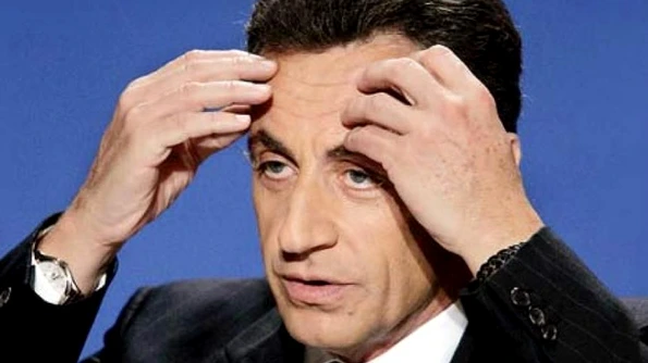 Sarkozy face economii din party ul organizat de Ziua Franţei jpeg