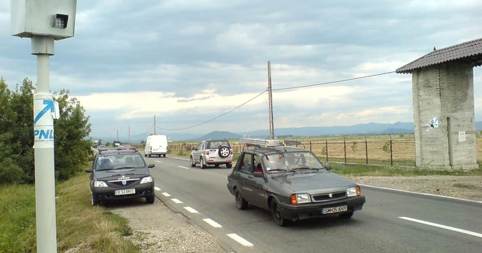 Poliţiştii rutieri sunt în trafic şi acum/foto: Arhiva