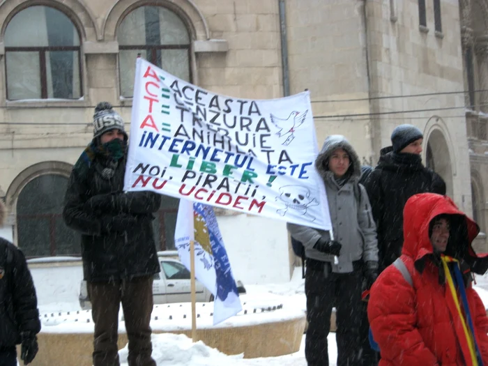 ACTA a coborât generaţia Facebook în stradă 