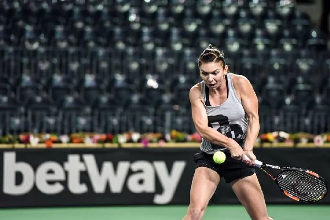 Simona Halep s-a antrenat la Cluj inaintea primului meci