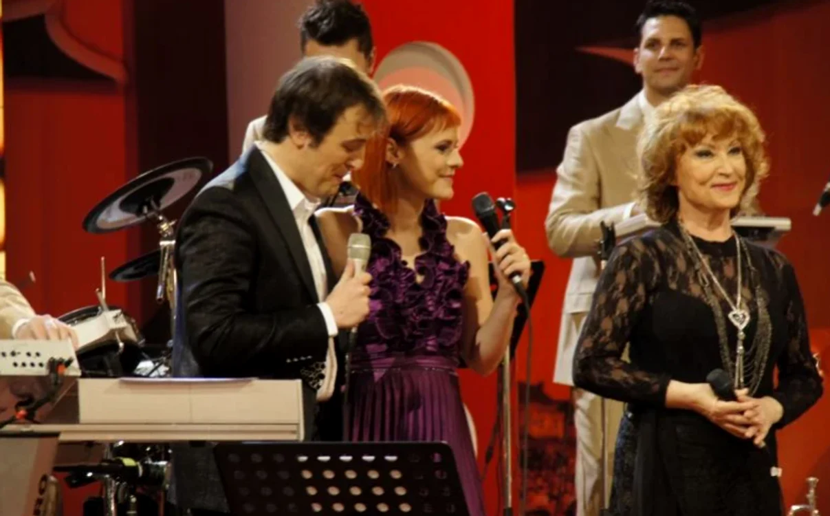 Călin Geambașu, Mălina Olinescu și Doina Spătaru / Foto: arhivă
