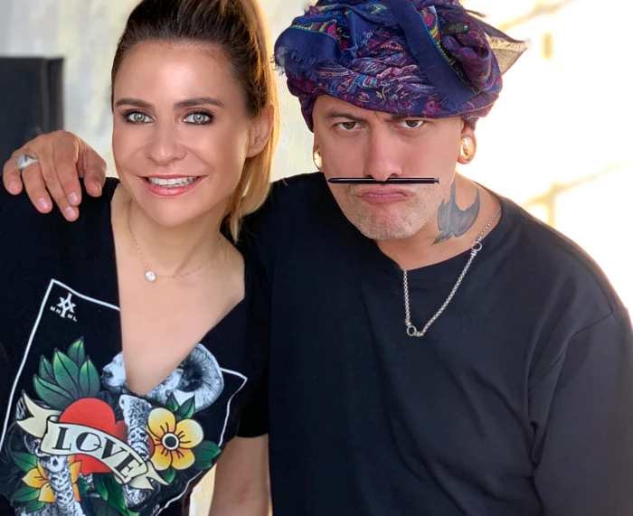 
    Adina Buzatu și fotograful Vali Bărbulescu au colaborat de foarte multe ori pentru a realiza ședințe foto împreunăfoto: arhiva personală  