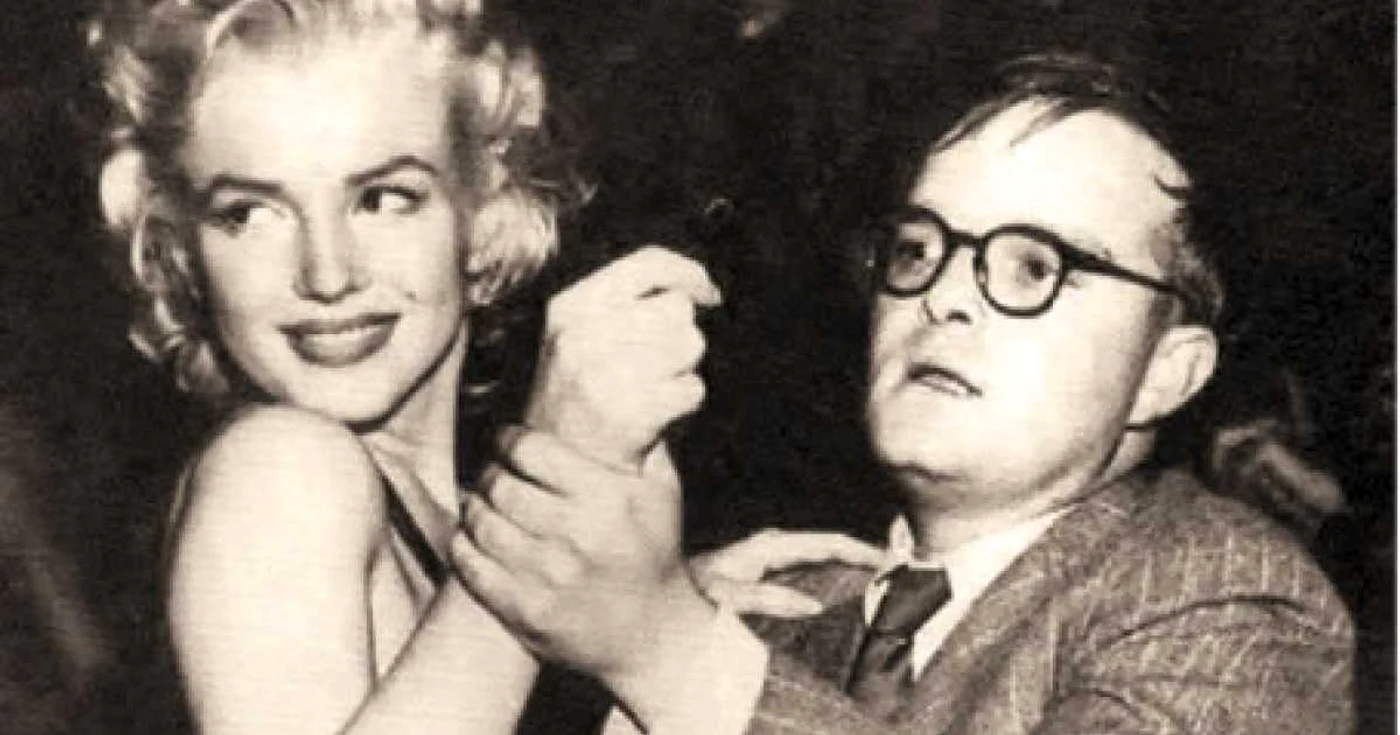 Truman Capote., dansând cu la fel de celebra Marlyn Monroe. FOTO: arhivă