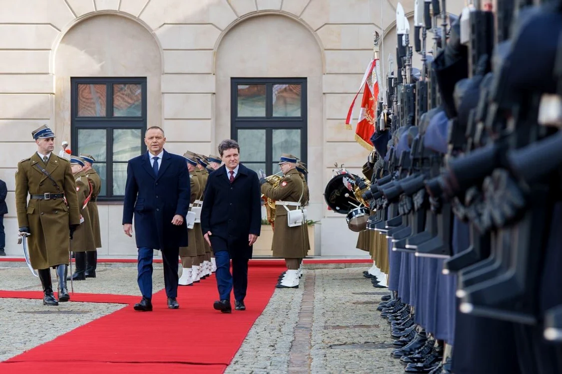 Nicușor Dan, în vizită oficială în Polonia FOTO: Facebook/Nicușor Dan