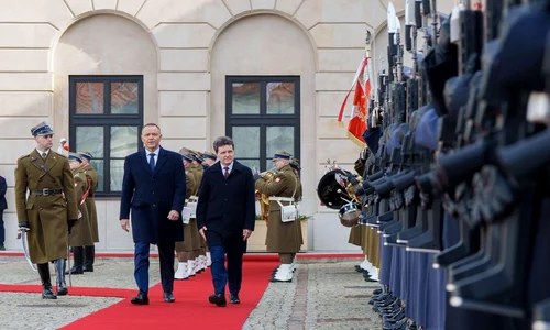 nicusor dan in polonia jpg