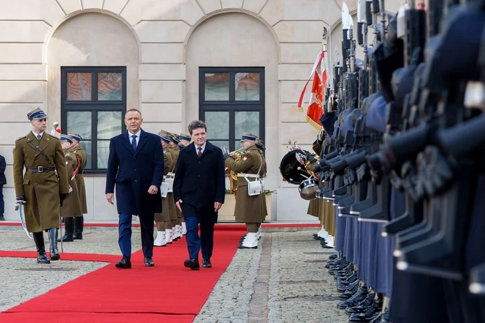 Nicușor Dan, în vizită oficială în Polonia FOTO: Facebook/Nicușor Dan