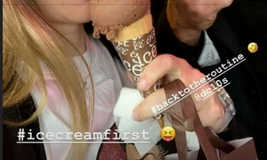 Simona Halep si Darren Cahill nu au renuntat la traditia inghetatei jpeg