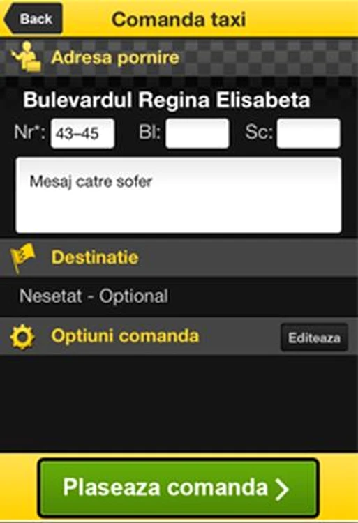 
    O astfel de imagine va apărea pe ecranul smartphone-ului înaintea plasării comenzii  